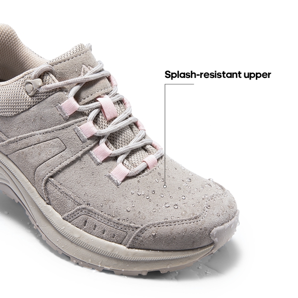 Women's Water-Resistant Lightweight Hiking Shoes - KHAKI - 3